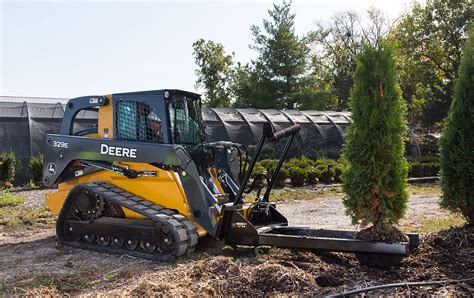 johnny deere skid steer with attachments|john deere mini excavator attachments.